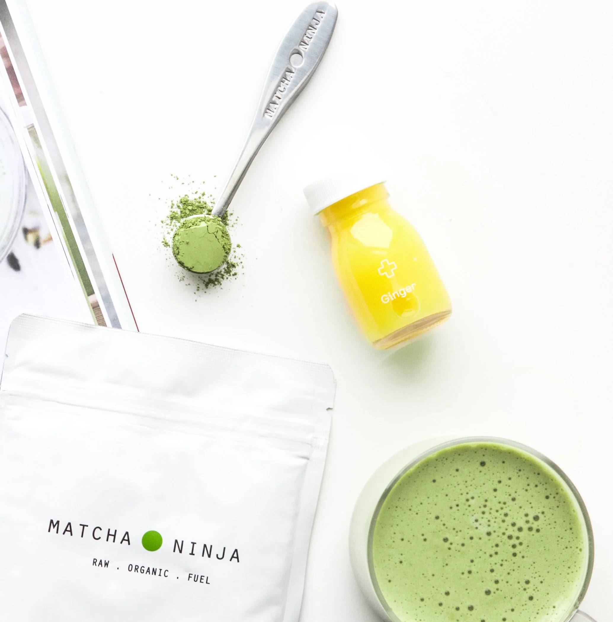 Matcha Ninja 100% Raw Organic Matcha Green Tea Powder 70g . Cold Water Soluble. Ceremonial Grade. Non-Bitter Extra Smooth Blend - Image 7
