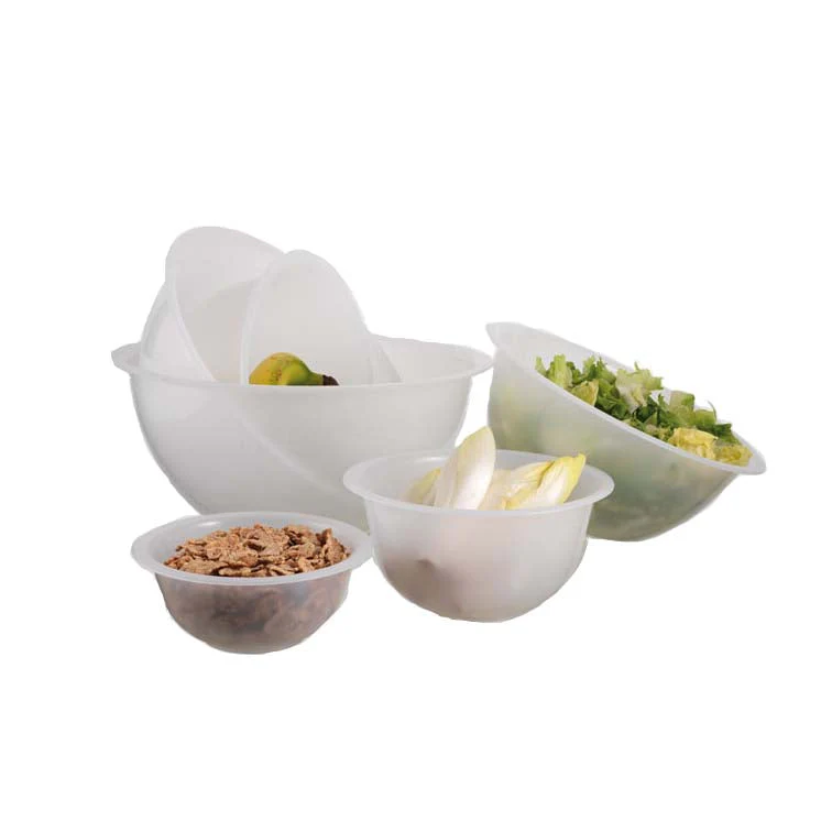 MATFER BOURGEAT Polypropylene Hemispherical Mixing Bowl, Flat Bottom — 11" (4.5L) - Canadian Distribution - Ships Free Within Canada on Orders Above CAD $199 - Image 2