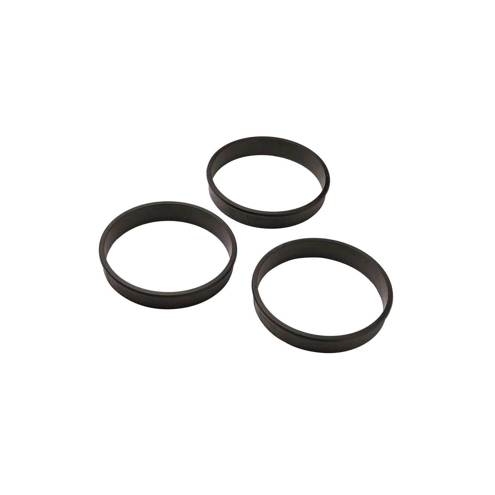 MATFER Exoglass Tart Rings, 3 1/6" / 8cm (pack of 6) - Canadian Distribution