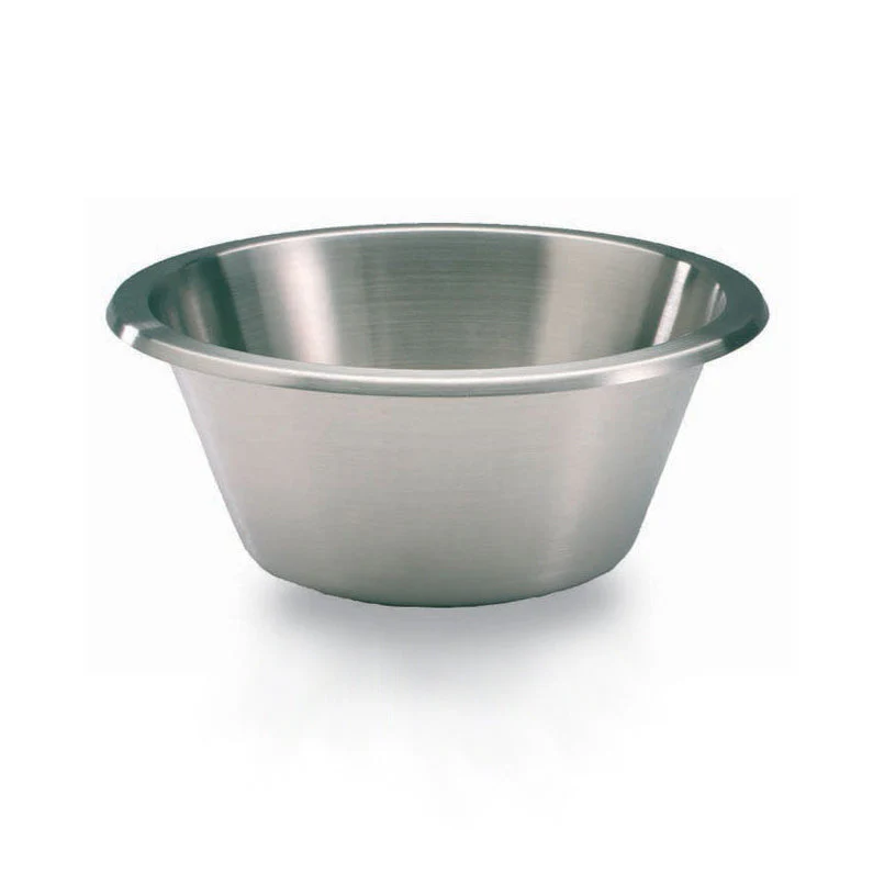 MATFER Flat Bottom S/S Mixing Bowl, 11.75” - Canadian Distribution