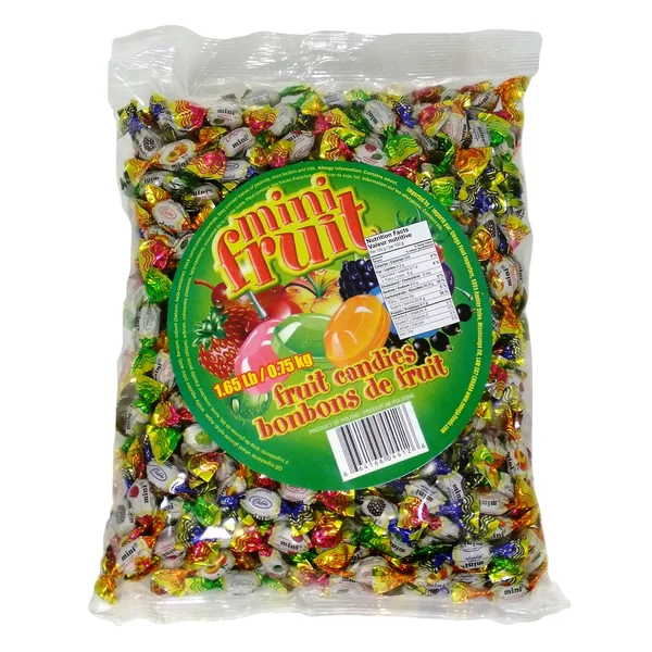 Mini Fruit Candies - 4 x 750 g - Imperial - Canadian Distribution - Ships Free Within Canada on Orders Above CAD $199