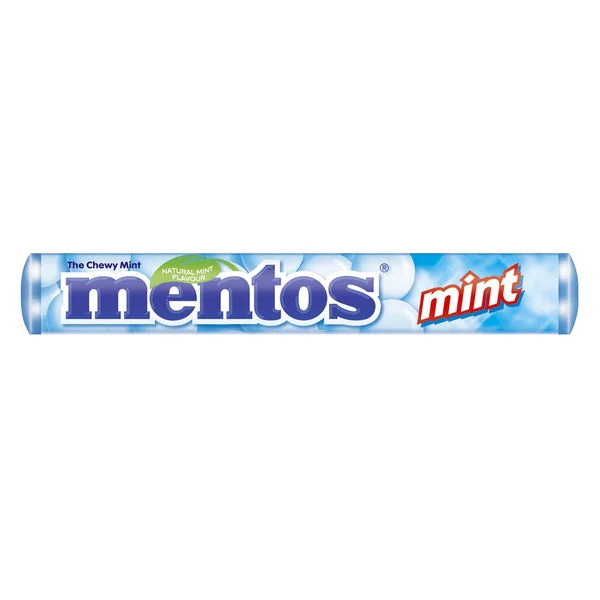 Mint - 4 Cases x 20 Packs x 37.4 g - Mentos - Canadian Distribution - Ships Free Within Canada on Orders Above CAD $199