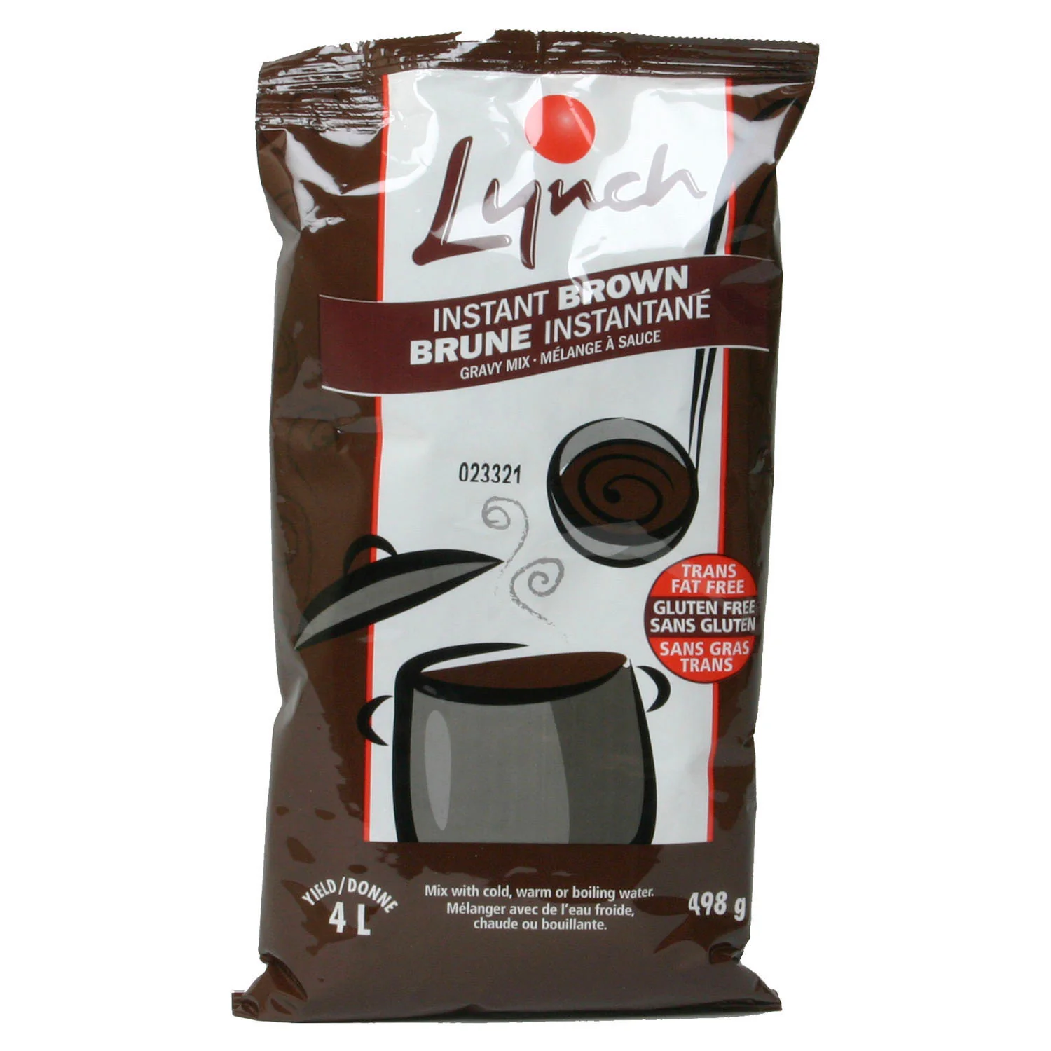 Mix Gravy Brown Instant - 8 x 498 g - Lynch - Baking Mixes and Ingredients - Canadian Distribution - Ships Free Within Canada on Orders Above CAD $199