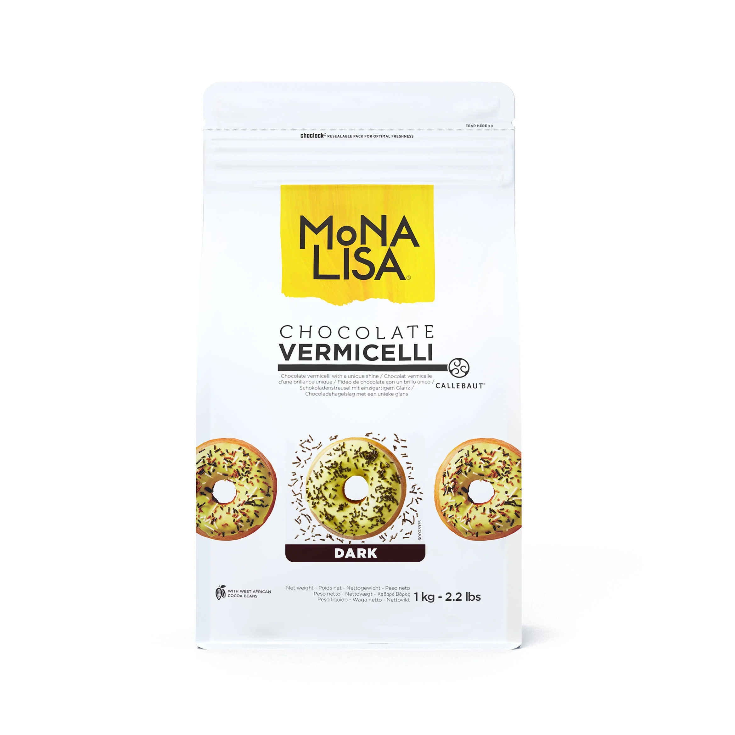 MONA LISA Dark Chocolate Vermicelli / Sprinkles - Canadian Distribution - Ships Free Within Canada on Orders Above CAD $199 - Image 3