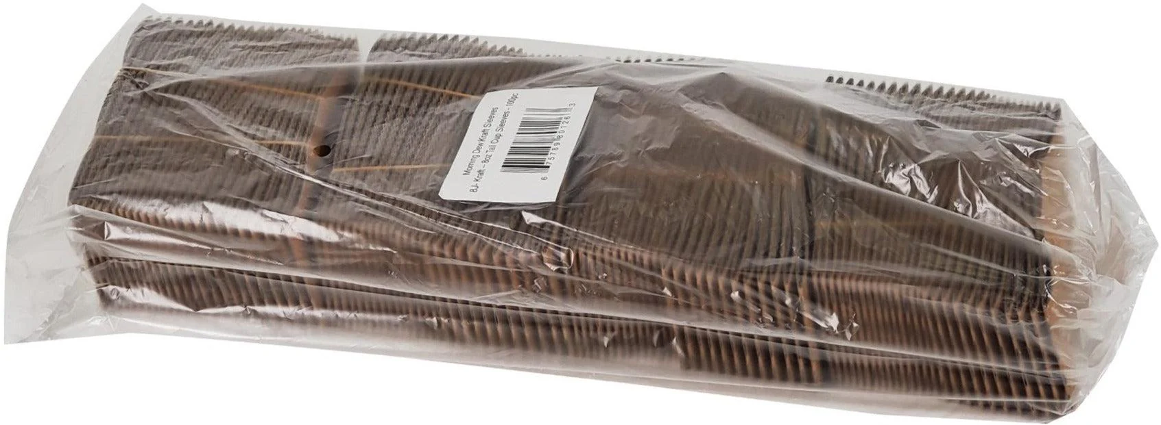 Morning Dew - Hot Cup Sleeves for 8 oz Tall Hot Paper Cups - Kraft - 10 x 100 count - Image 2