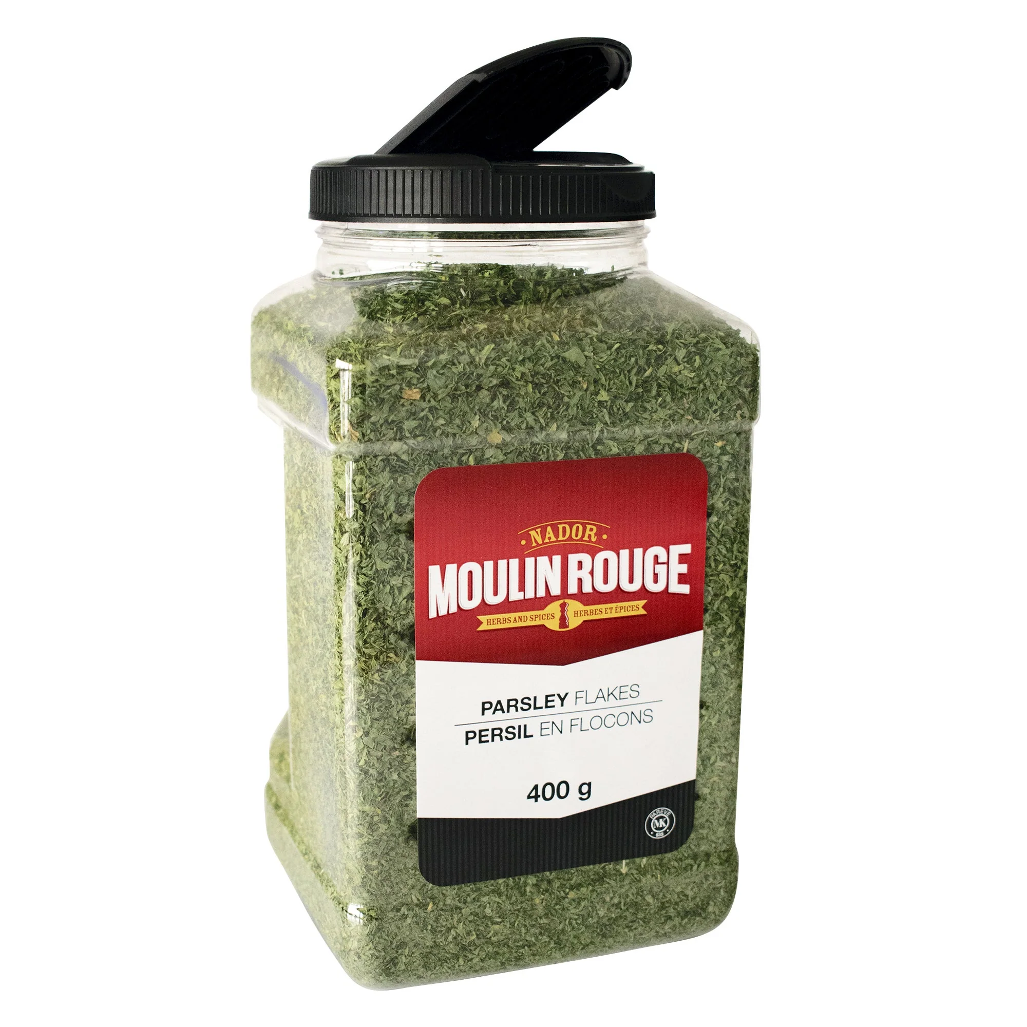 Moulin Rouge Parsley Flakes - 4 x 400 g - Grocery and Food Items - Canadian Distribution - Ships Free Within Canada on Orders Above CAD $199