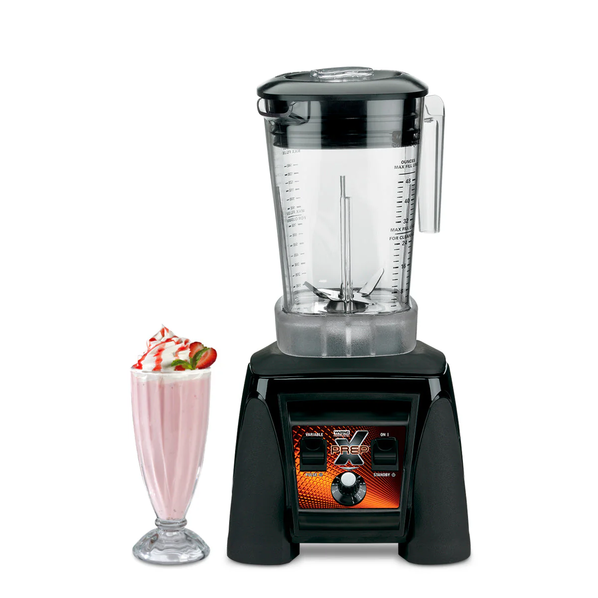 MX1200XTXP "XPREP" Heavy-Duty Variable Speed Blender with Stackable 48 oz Copolyester Jar by Waring Commercial - Image 2