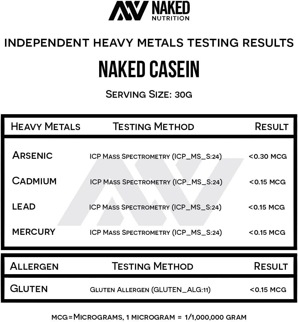 Naked Nutrition – Casein Protein – Unflavoured – 1lb – Micellar casein - Canadian Distribution - Ships Free Within Canada on Orders Above CAD $199 - Image 3