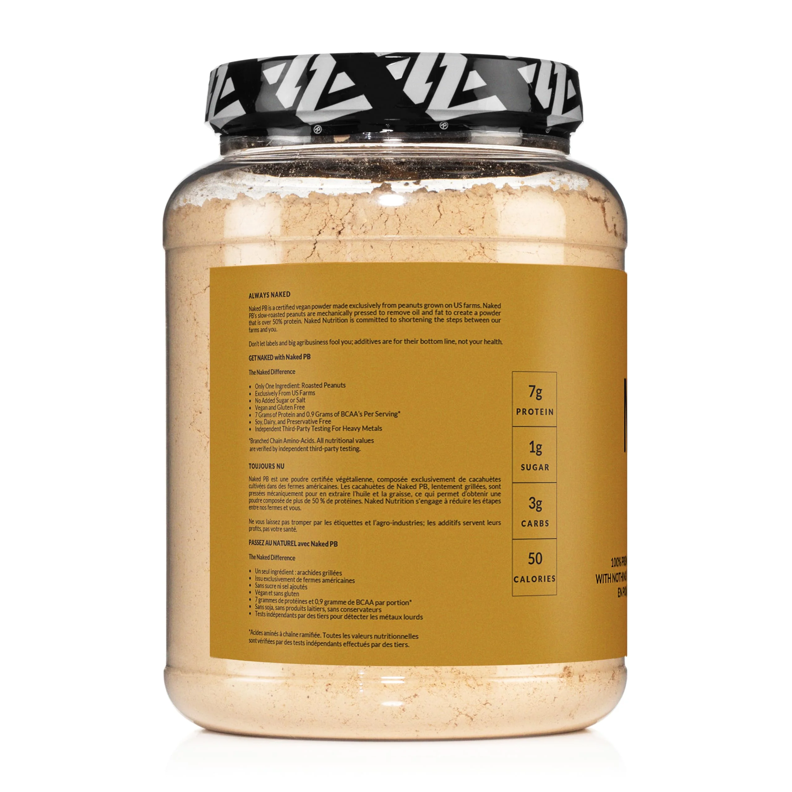 Naked PB – Powdered Peanut Butter – 2LB - Canadian Distribution - Ships Free Within Canada on Orders Above CAD $199 - Image 5
