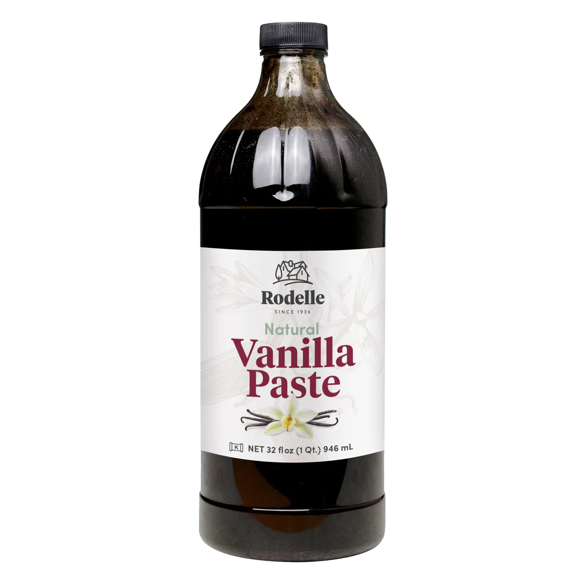 "SOLD OUT" Natural Vanilla Paste - 946ml - 32 fl oz - Rodelle - Vanilla Extracts - Baking Mixes and Ingredients - Canadian Distribution - Ships Free Within Canada on Orders Above CAD $199