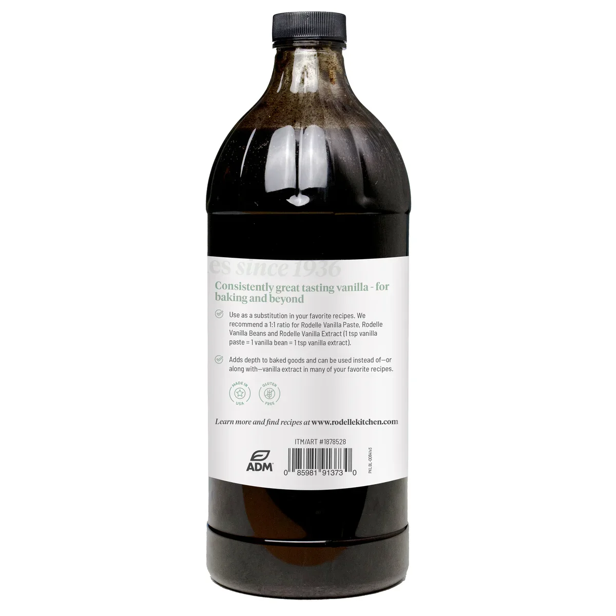 "SOLD OUT" Natural Vanilla Paste - 946ml - 32 fl oz - Rodelle - Vanilla Extracts - Baking Mixes and Ingredients - Canadian Distribution - Ships Free Within Canada on Orders Above CAD $199 - Image 3
