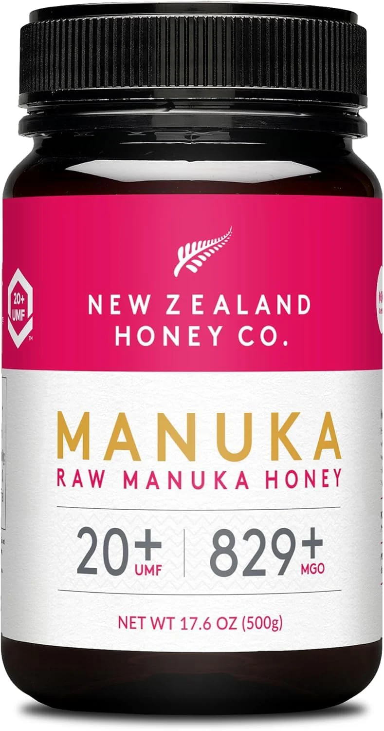 New Zealand Honey Co. โ Manuka Honey โ UMF 20+ / MGO 829+ โ 500 g - Canadian Distribution - Ships Free Within Canada on Orders Above CAD $199