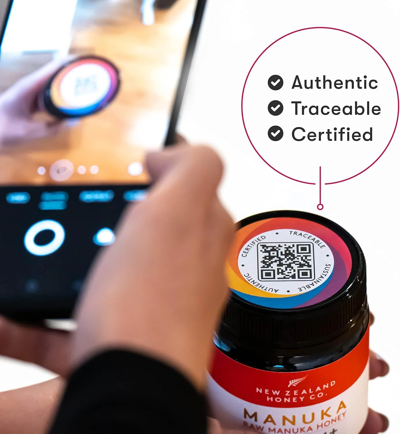 New Zealand Honey Co. β Raw Manuka Honey β UMF 20+ / MGO 829+ β 4.4oz β UMF Certified - Canadian Distribution - Ships Free Within Canada on Orders Above CAD $199 - Image 2