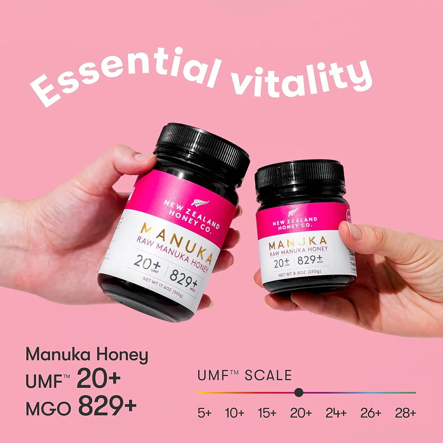 New Zealand Honey Co. β Raw Manuka Honey β UMF 20+ / MGO 829+ β 4.4oz β UMF Certified - Canadian Distribution - Ships Free Within Canada on Orders Above CAD $199 - Image 7