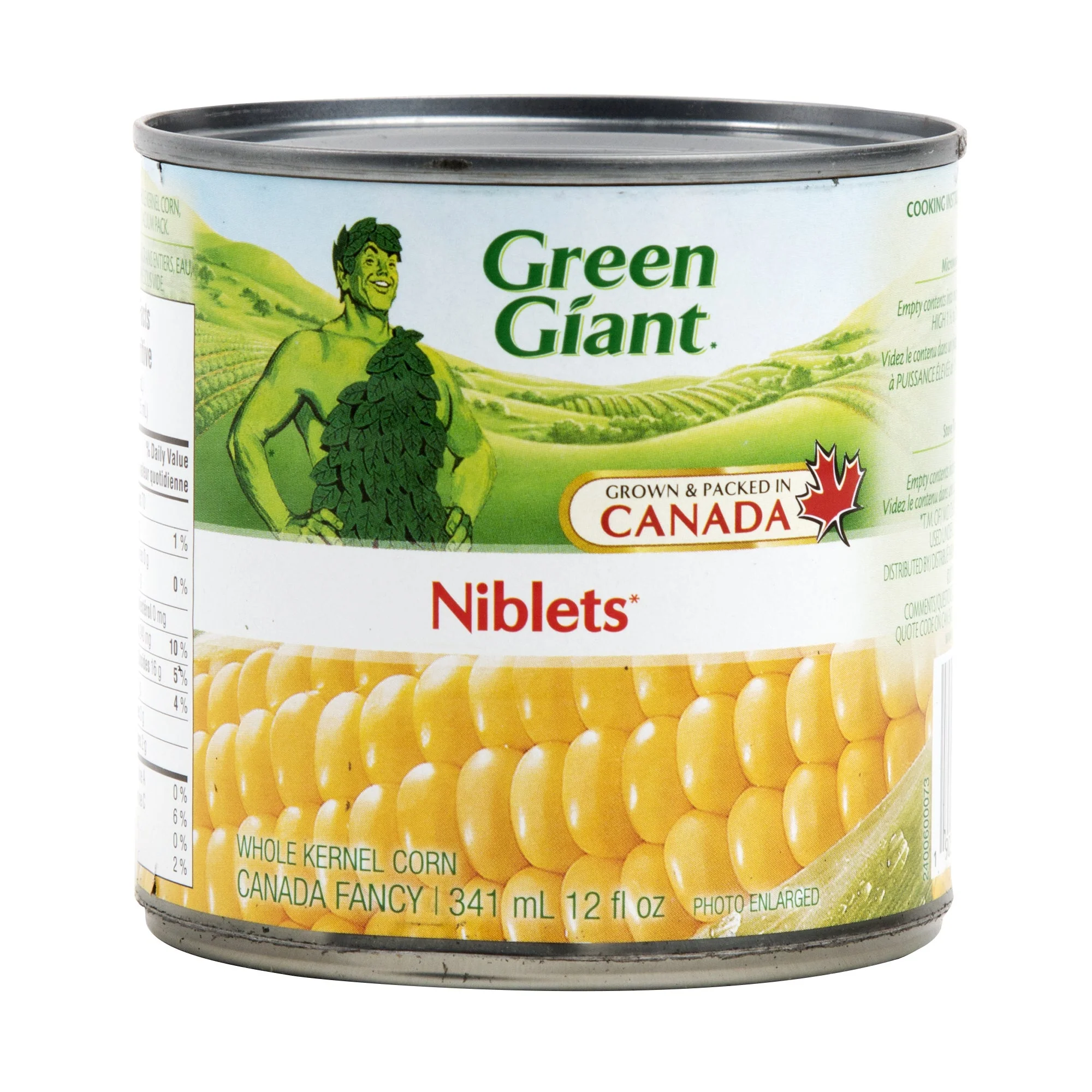 Niblets Whole Kernel Corn - 4 Cases x 12 Cans x 341 mL - Green Giant - Canadian Distribution - Ships Free Within Canada on Orders Above CAD $199