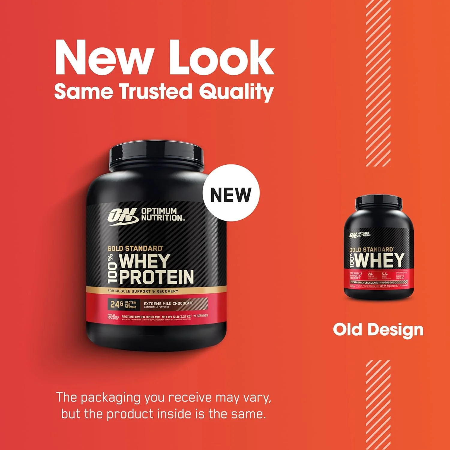 Optimum Nutrition – Gold Standard Whey Protein – Milk Chocolate – 2.27 kg, 70 Servings – Ships Free Within Canada on Orders Above CAD $199 - Image 2