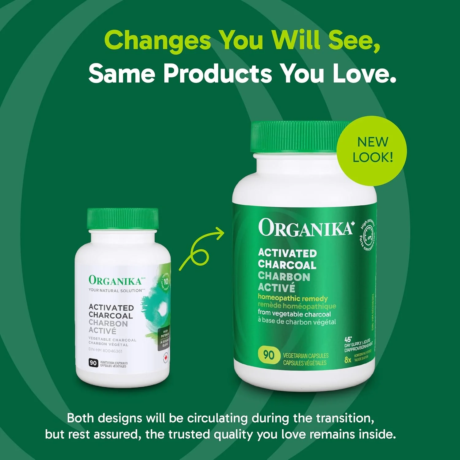 Organika – Activated Charcoal – 90 Capsules - Image 2
