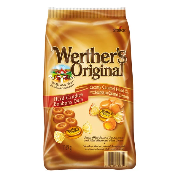 Original Hard Candies - 4 x 1139 g - Werther’s - Canadian Distribution - Ships Free Within Canada on Orders Above CAD $199