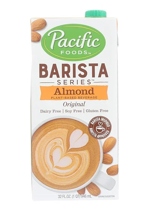 Pacific Foods - Barista Series - Almond Original - 12 x 32oz per case - Foodservice - Ships Free Within Canada on Orders Above CAD $199 - Image 2