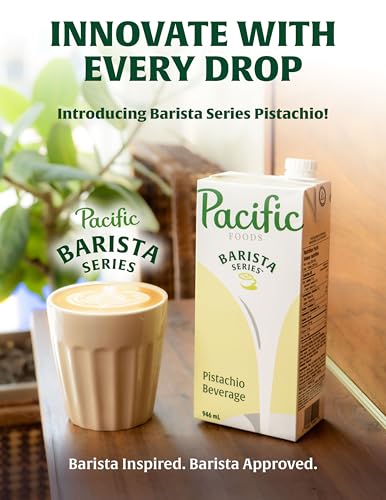 Pacific Foods Barista Series Pistachio Milk – 2 x 32 oz Plant-Based Beverage - Canadian Distribution - Ships Free Within Canada on Orders Above CAD $199 - Image 5