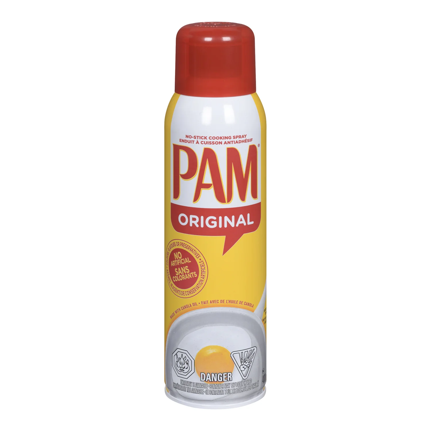 Pan Coating Aerosol Cooking - 6 x 400 g - Pam - Restaurant and Foodservice Ingredients - Canadian Distribution - Ships Free Within Canada on Orders Above CAD $199