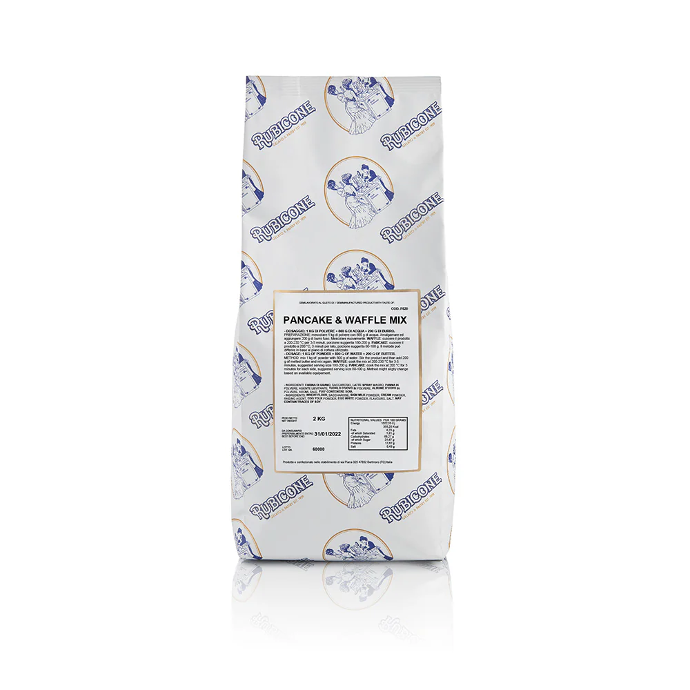 "PRE-ORDER" Pancake and Waffle Mix - Case of 4 x 2 KG Bags - Bakery and Pastry - Rubicone Canada - Ships Free Within Canada on Orders Above CAD $199