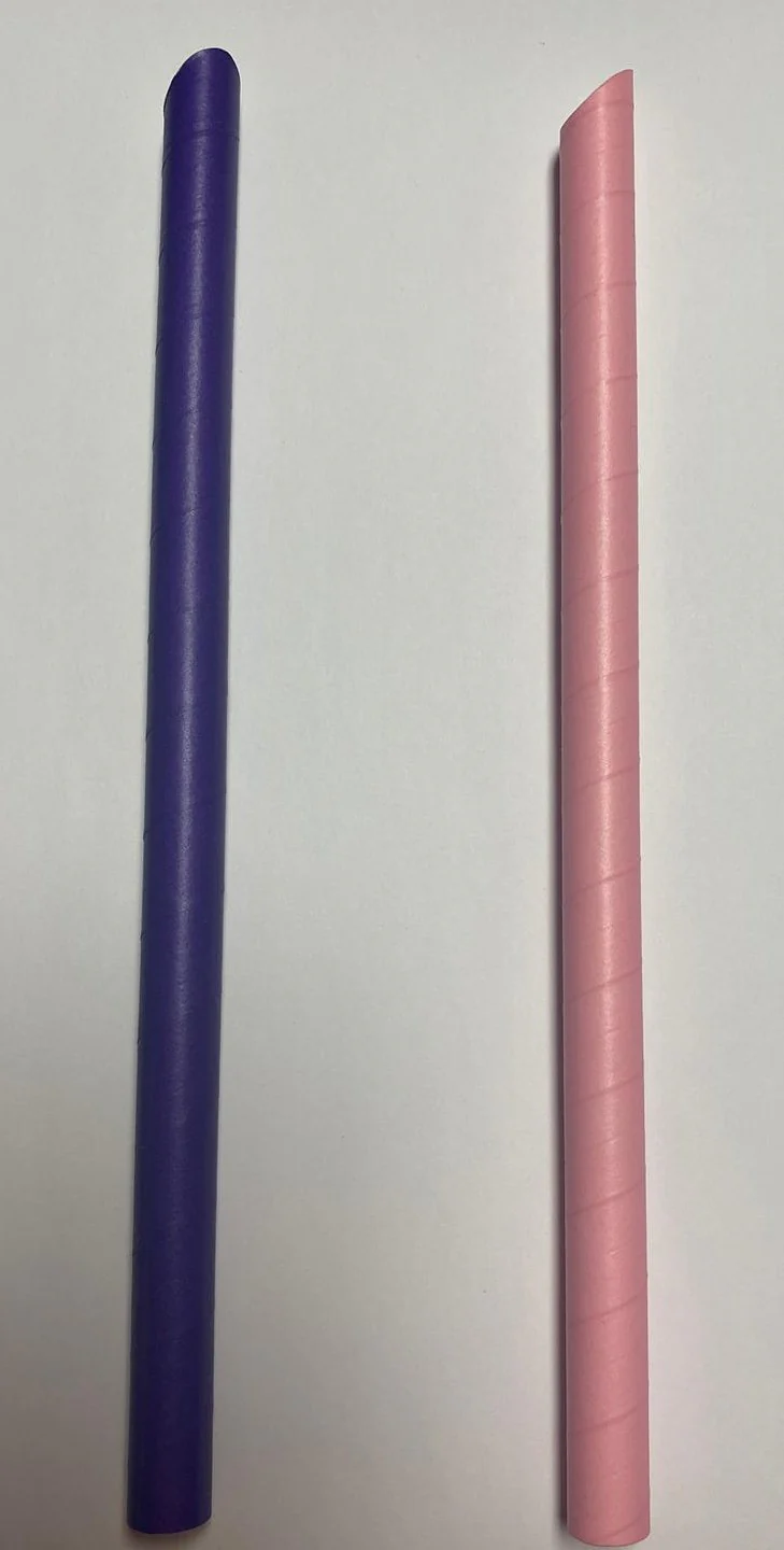 Paper Bubble Tea Boba Straws, Individually Wrapped - 1800 per case - Bio-degradable - Eco Friendly - Assorted Colors - Image 3