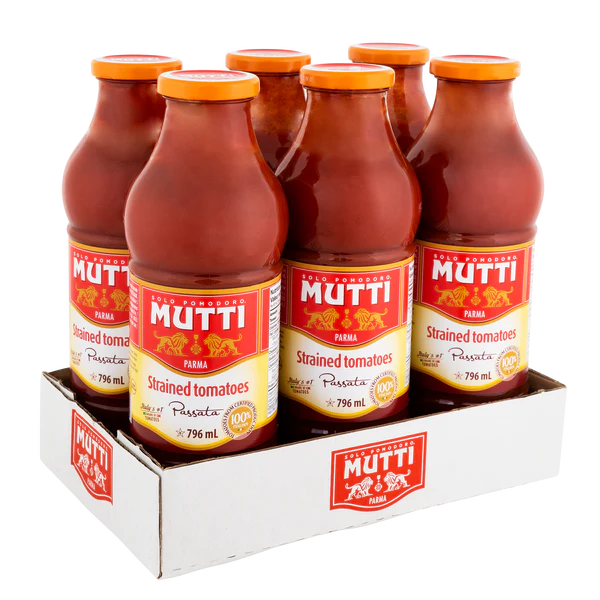Passata Strained Tomatoes - 4 Cases x 6 Bottles x 796 mL - Mutti - Canadian Distribution - Ships Free Within Canada on Orders Above CAD $199 - Image 2