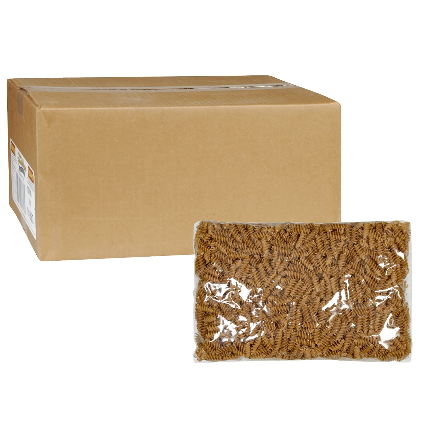 Pasta Rotini Whole Grain - 2 x 5 lbs - Primo - Restaurant and Foodservice Ingredients - Canadian Distribution - Ships Free Within Canada on Orders Above CAD $199