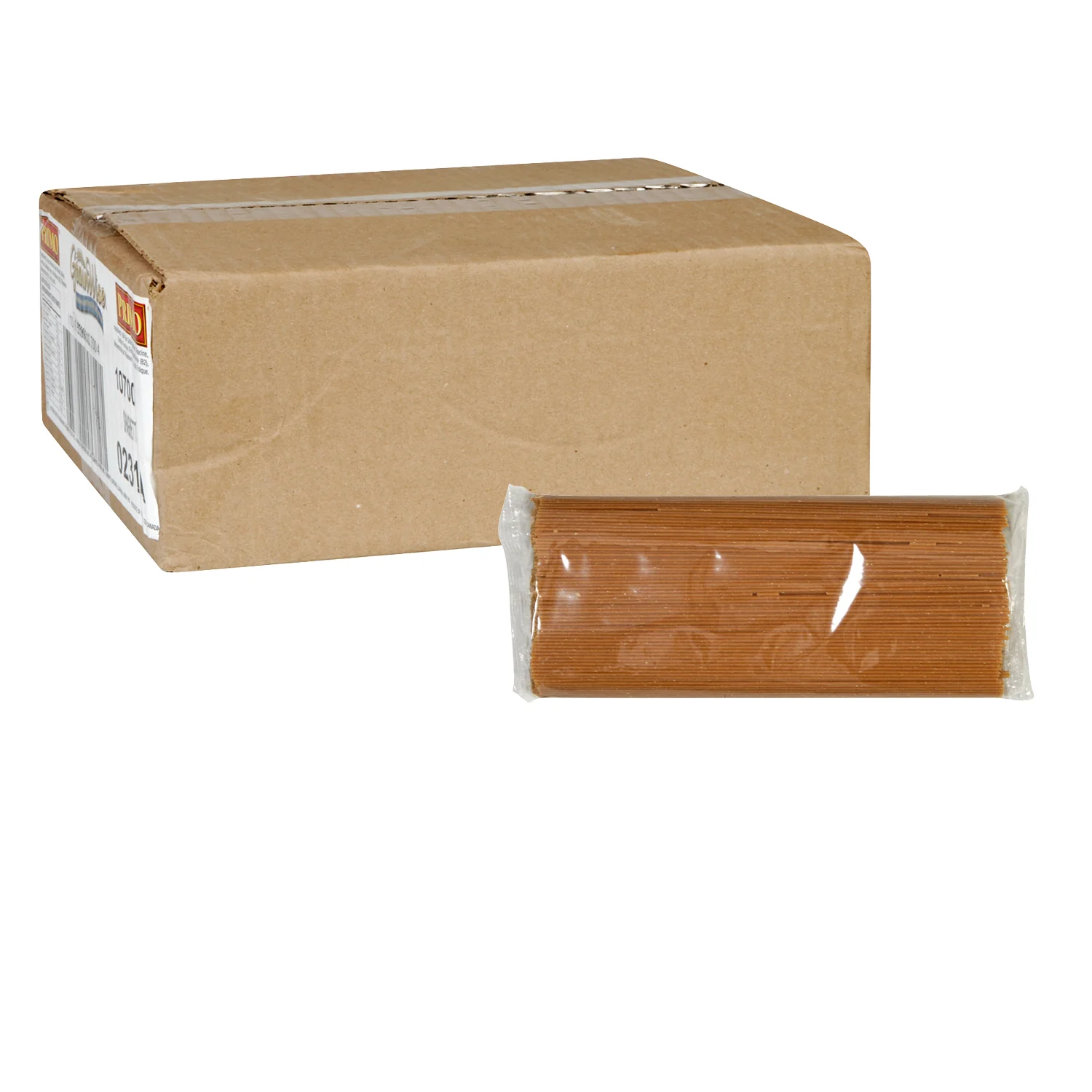 Pasta Spaghetti Whole Grain - 2 x 5 lbs - Primo - Restaurant and Foodservice Ingredients - Canadian Distribution - Ships Free Within Canada on Orders Above CAD $199 - Image 3