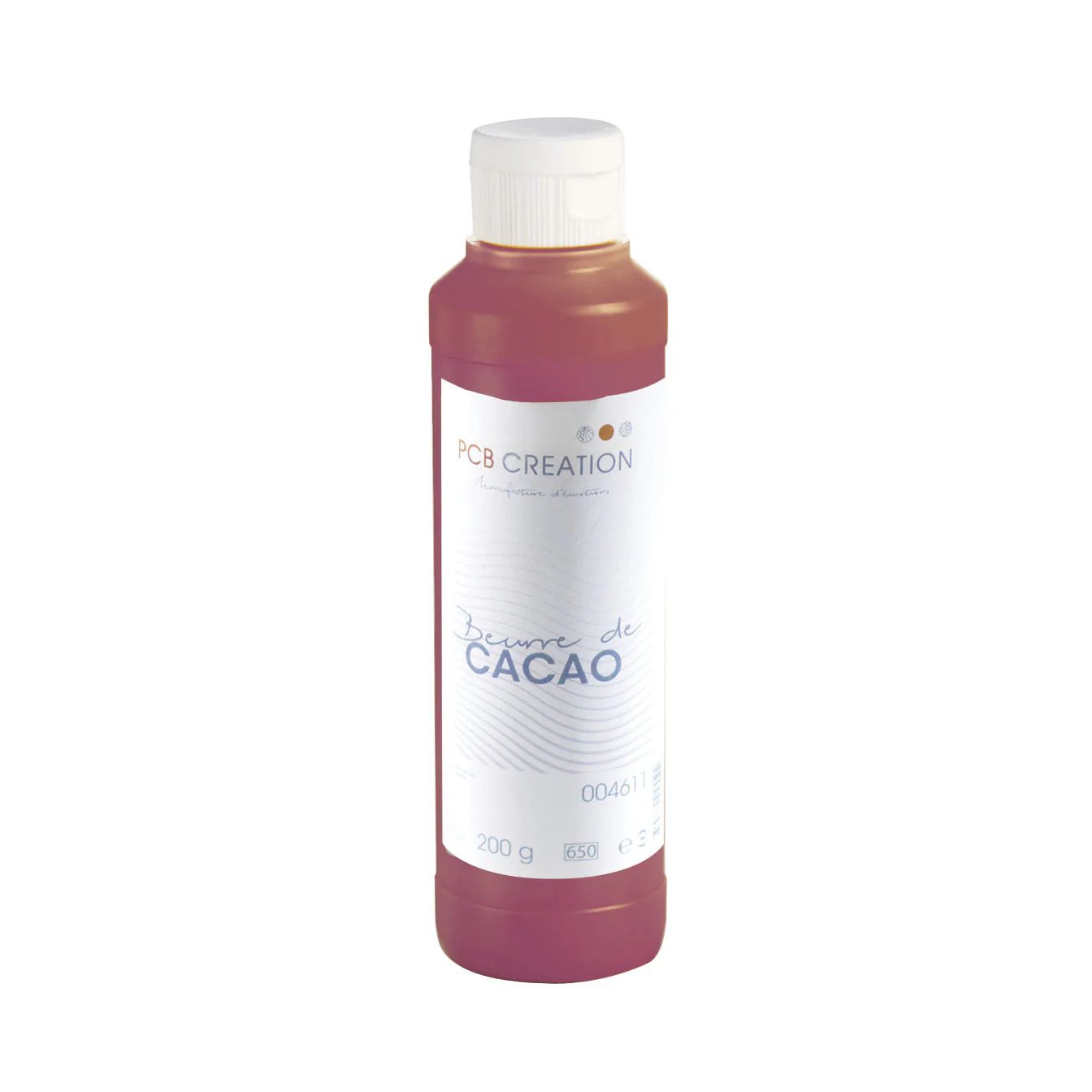 PCB CREATION Natural Red Coloured Cocoa Butter, 200g - Canadian Distribution - Ships Free Within Canada on Orders Above CAD $199