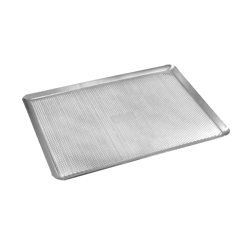 Perforated Aluminum Baking Sheet, 40 x 30 cm, Ă3 mm Holes, 2.0 mm Thick - Canadian Distribution - Ships Free Within Canada on Orders Above CAD $199