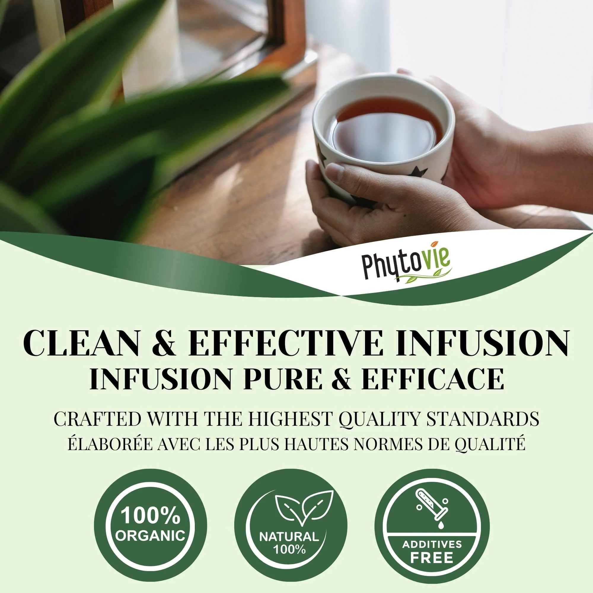 PHYTOVIE โ Organic Senna Detox Tea โ Senna Herbal Blend โ 50 Tea Bags โ Natural laxative - Canadian Distribution - Ships Free Within Canada on Orders Above CAD $199 - Image 6