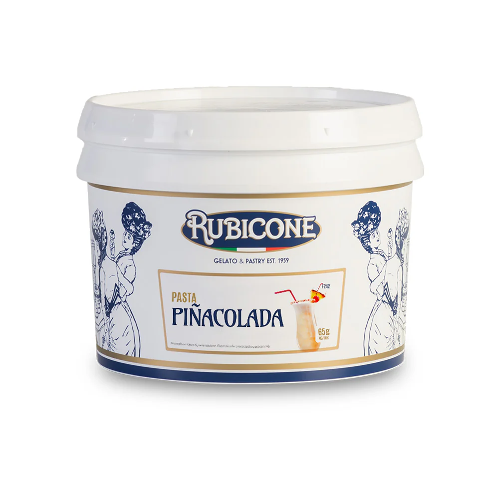 "PRE-ORDER" Pina Colada Paste - Fruit Gelato Pastes - Case of 2 x 3 KG Buckets - Rubicone Canada - Ships Free Within Canada on Orders Above CAD $199 - Image 2
