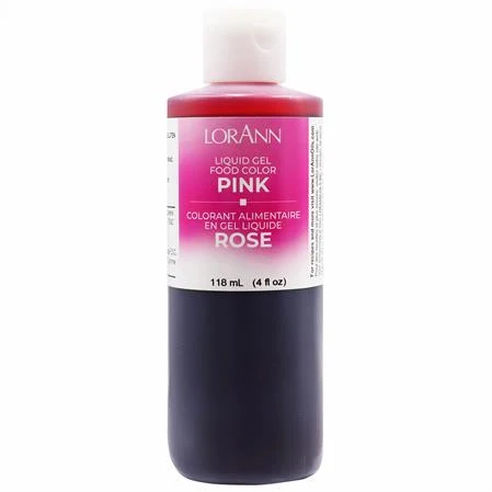 Pink Liquid Gel Coloring - Food Coloring - 4oz - 32oz - Ships Free Within Canada on Orders Above CAD $199