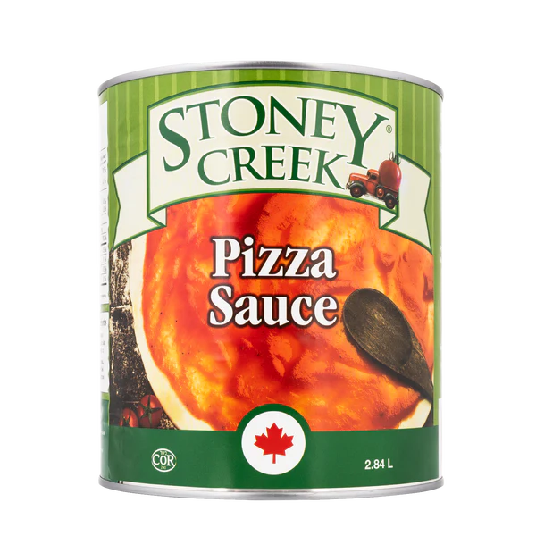 Pizza Sauce - 4 Cases x 6 Cans x 2.84 L - Stoney Creek - Canadian Distribution - Ships Free Within Canada on Orders Above CAD $199