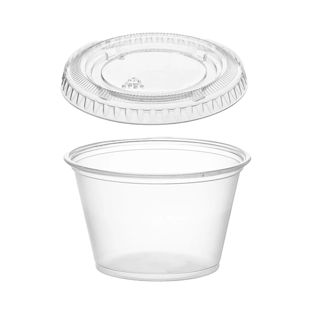 PLA Portion Cups Compostable - 2500 x 2 oz. portion cups per case - Sold By The Case - Image 2