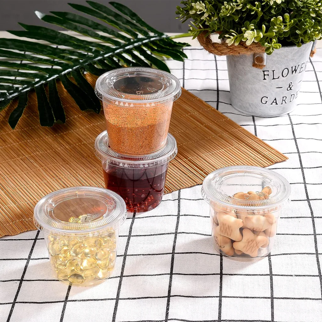 PLA Portion Cups Compostable - 2500 x 2 oz. portion cups per case - Sold By The Case - Image 5