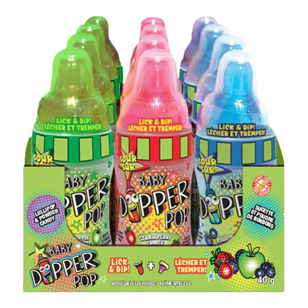 Pop - 4 Cases x 12 Pops x 38 g - Baby Dipper - Canadian Distribution - Ships Free Within Canada on Orders Above CAD $199