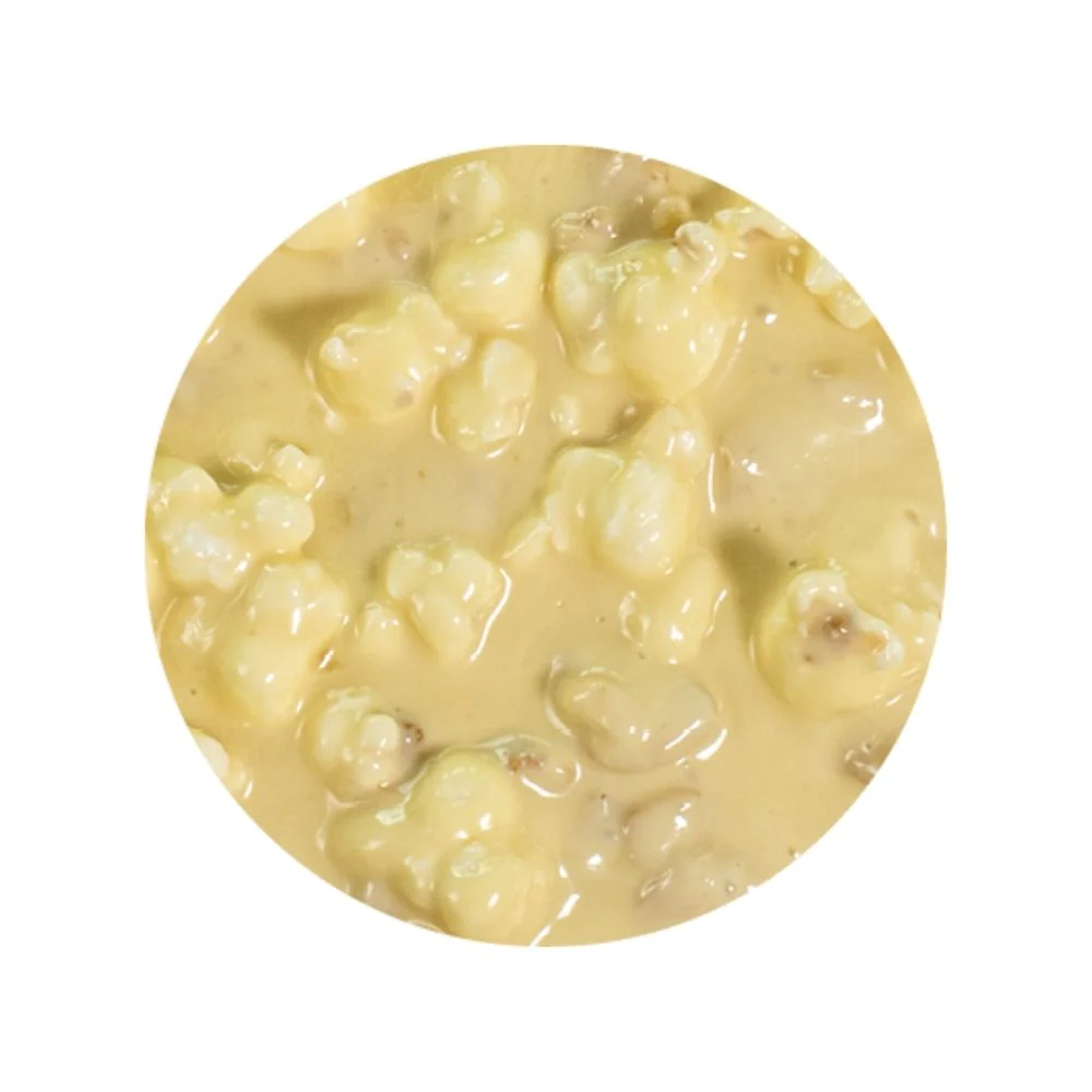 "PRE-ORDER" Popcorn Sundae Dessert Topping - Case of 2 x 3 KG Buckets - Popcorn Variegate - Rubicone Canada - Ships Free Within Canada on Orders Above CAD $199
