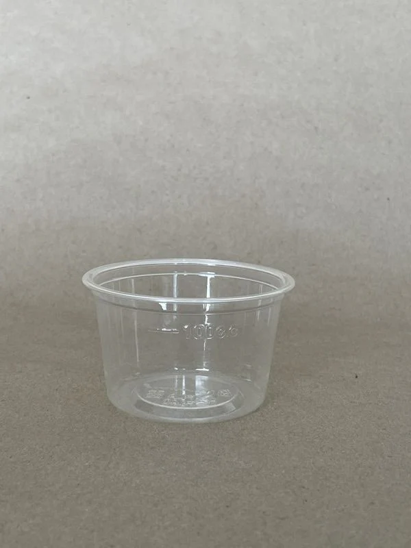 Portion Cup Clear PLA 76mm - 2/4 oz - 1000cs BPI - Disposable Take Away Food Packaging - Canadian Distribution - Image 3