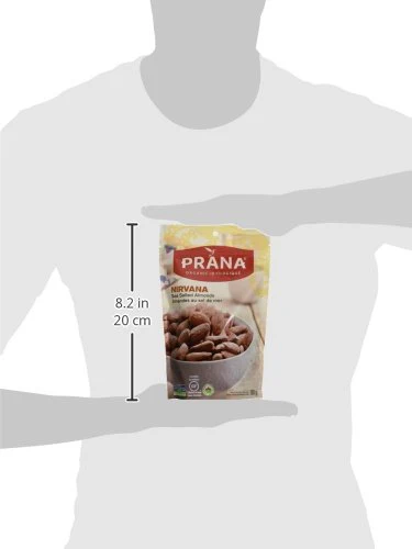 Prana Organic Nirvana Sea Salted Almonds – 2 x 150g - Canadian Distribution - Ships Free Within Canada on Orders Above CAD $199 - Image 3