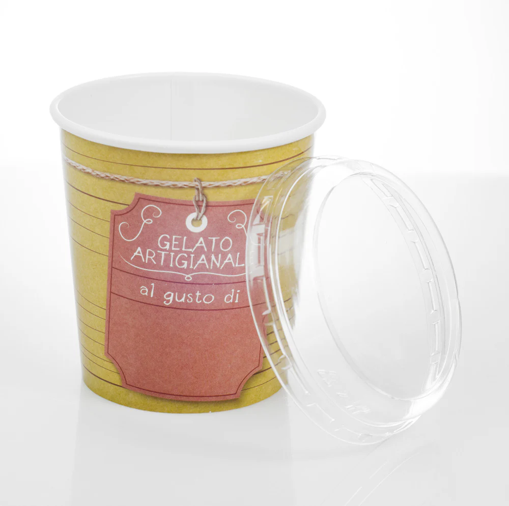 Pregel - 
 Alcas® Gelato Jar 500cc (150 containers) - Canadian Distribution