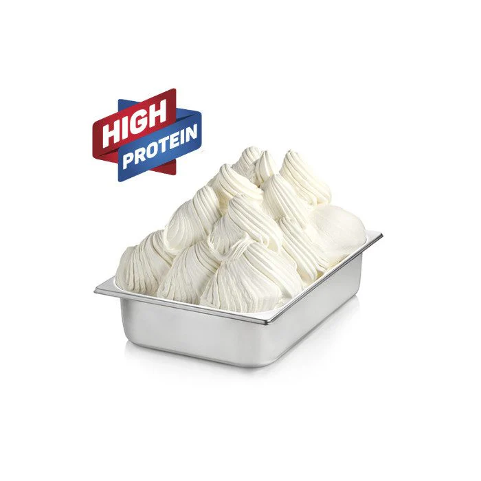 High Protein Vanilla Soft Serve & Gelato Mix - HI-PRO Vanilla - Fit Gelato - Case of 8 x 1.4 KG bags - Rubicone Canada - Ships Free Within Canada on Orders Above CAD $199 - Image 2