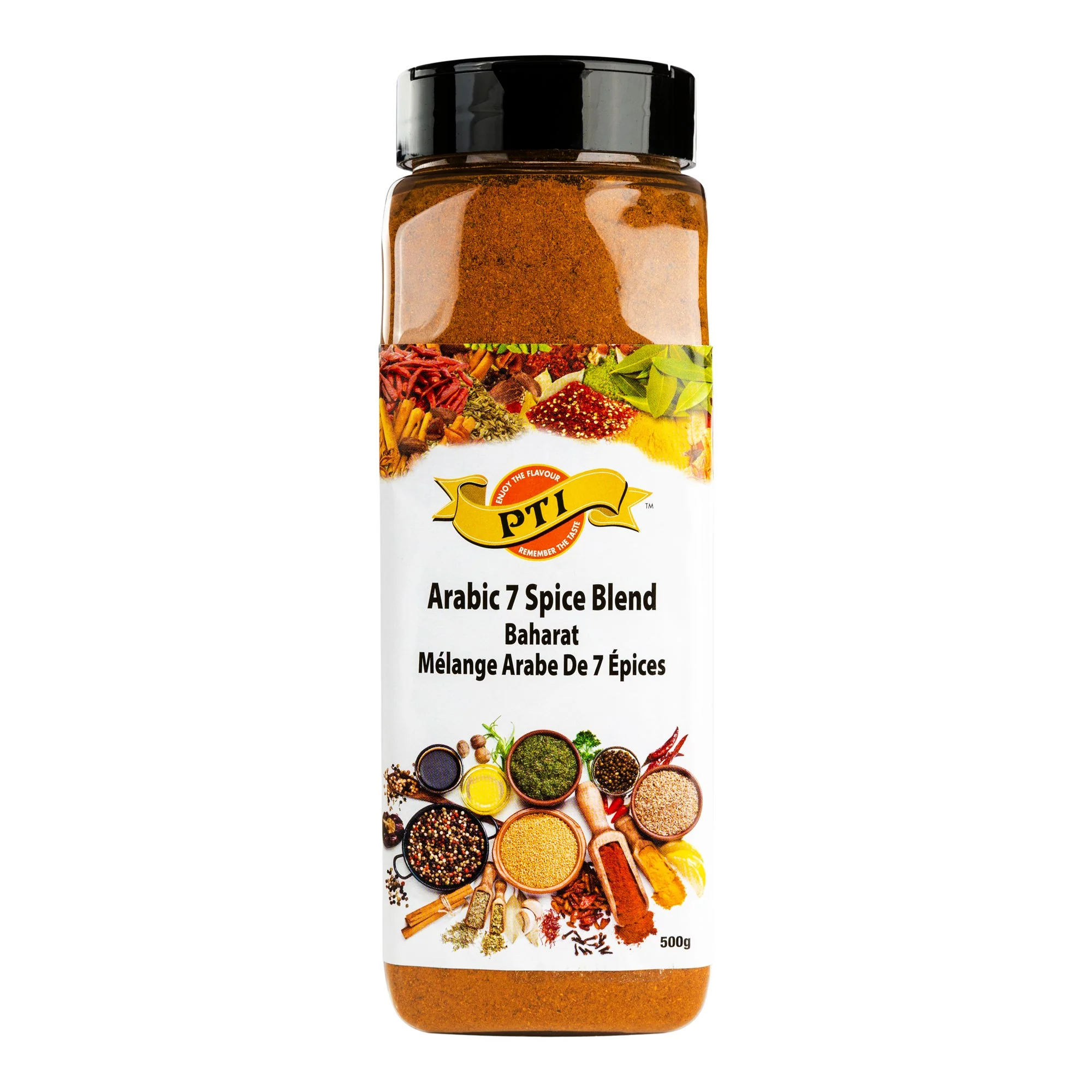PTI Arabic 7 Spice Baharat Blend - 4 x 500 g - Grocery and Food Items - Canadian Distribution - Ships Free Within Canada on Orders Above CAD $199