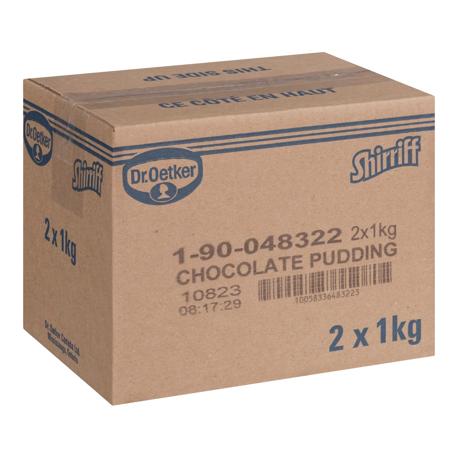 Pudding Chocolate Powder - 2 x 1 kg - Shirriff - Baking Mixes and Ingredients - Canadian Distribution - Ships Free Within Canada on Orders Above CAD $199 - Image 3