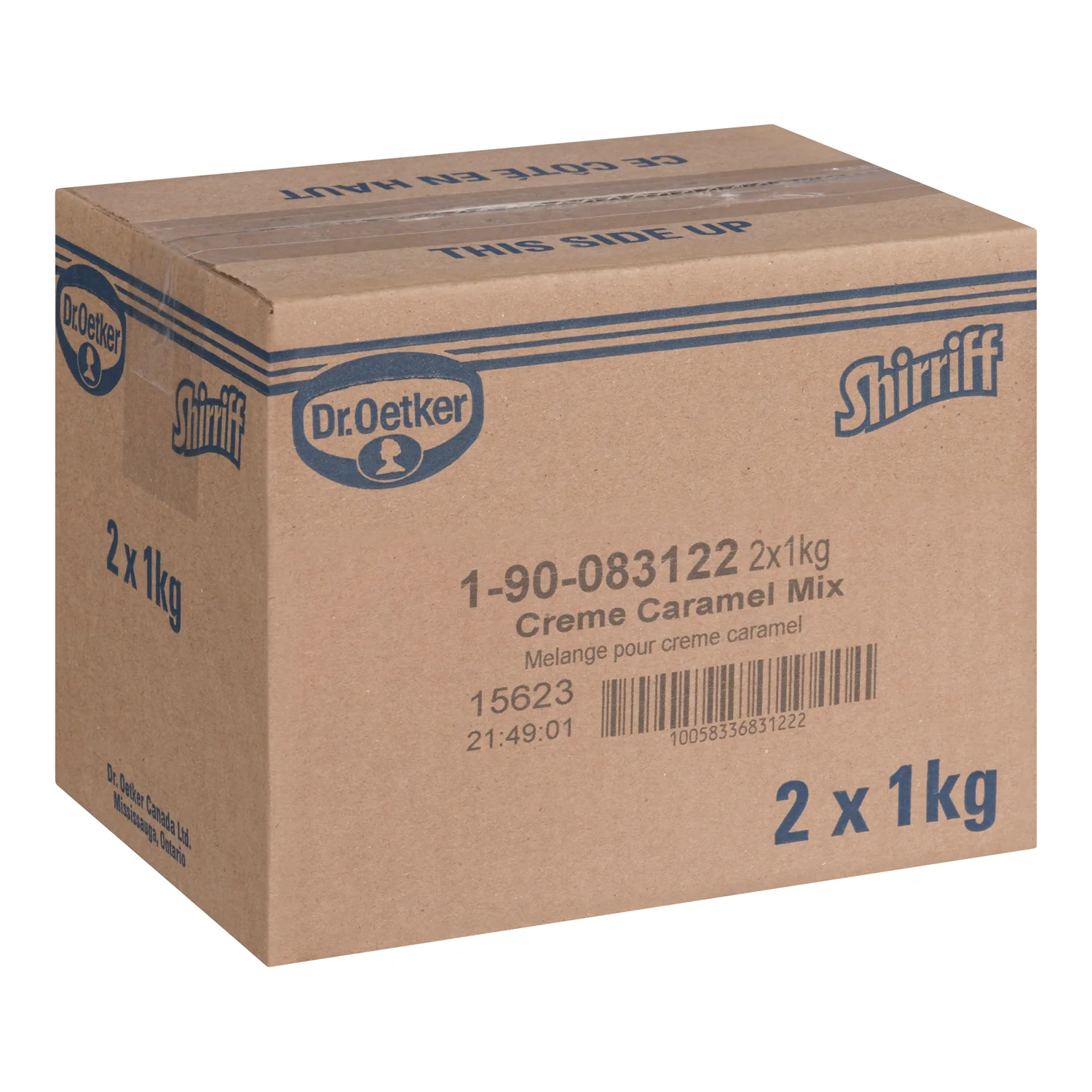 Pudding Mix Caramel Creme - 2 x 1 kg - Oetker - Baking Mixes and Ingredients - Canadian Distribution - Ships Free Within Canada on Orders Above CAD $199 - Image 3
