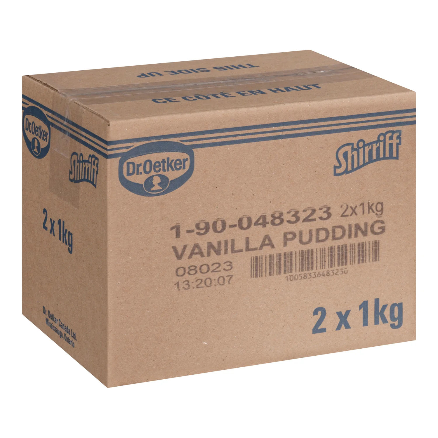 Pudding Vanilla Powder - 2 x 1 kg - Shirriff - Baking Mixes and Ingredients - Canadian Distribution - Ships Free Within Canada on Orders Above CAD $199 - Image 3
