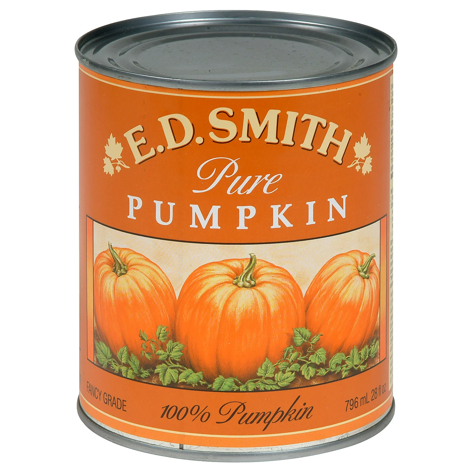 Pumpkin Mix Pure - 12 x 796 ml - E D Smith & Son - Baking Mixes and Ingredients - Canadian Distribution - Ships Free Within Canada on Orders Above CAD $199
