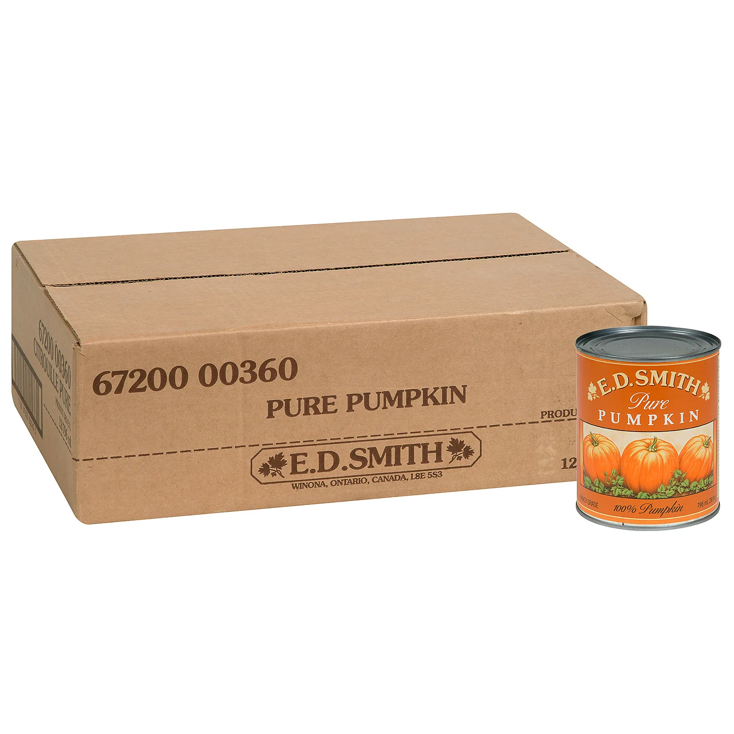 Pumpkin Mix Pure - 12 x 796 ml - E D Smith & Son - Baking Mixes and Ingredients - Canadian Distribution - Ships Free Within Canada on Orders Above CAD $199 - Image 4